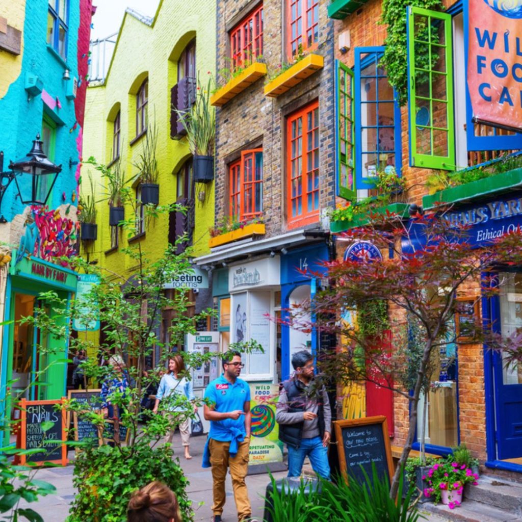 Neals Yard in Covent Garden